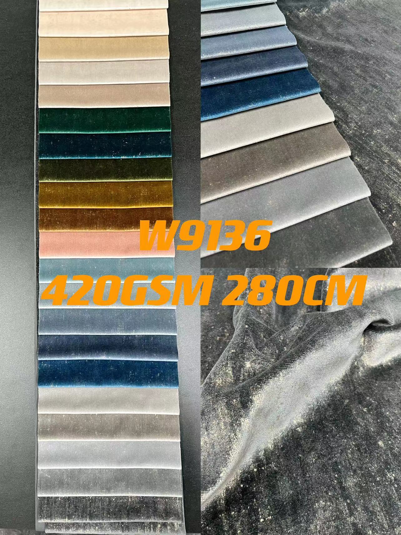 LUXURY HOLLAND VELVET PRINT